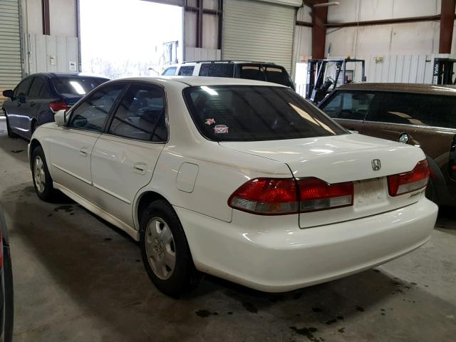 1HGCG16512A013291 - 2002 HONDA ACCORD EX WHITE photo 3