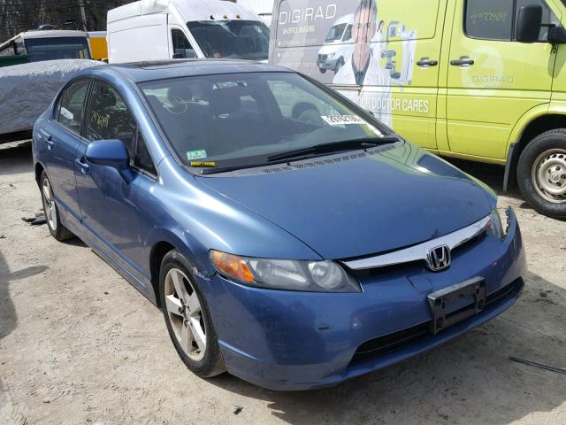 2HGFA16887H504149 - 2007 HONDA CIVIC EX BLUE photo 1