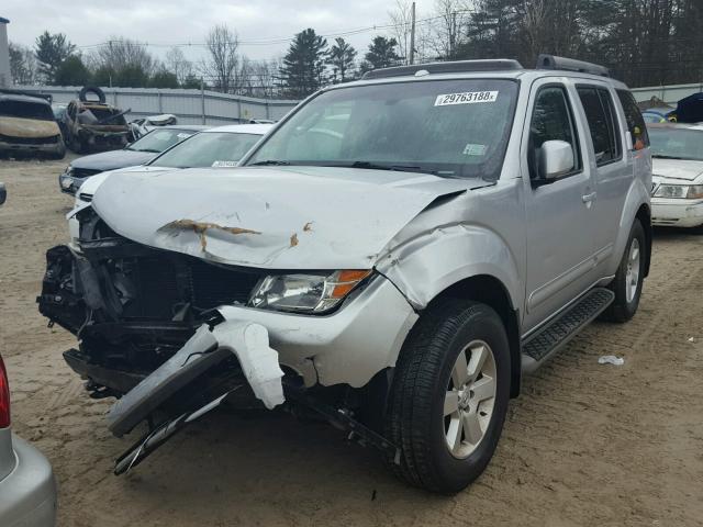 5N1AR18B98C646214 - 2008 NISSAN PATHFINDER GRAY photo 2