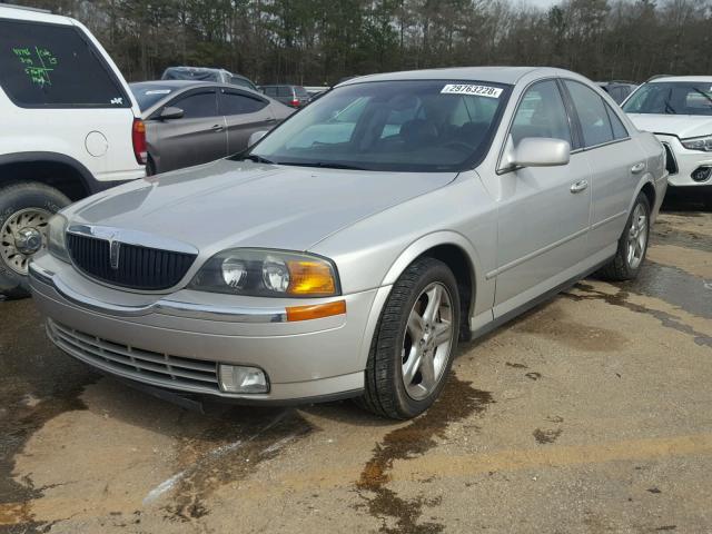 1LNHM86S92Y710884 - 2002 LINCOLN LS SILVER photo 2