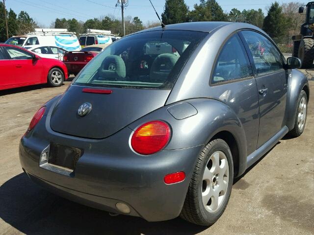 3VWCB21C52M415761 - 2002 VOLKSWAGEN NEW BEETLE 灰色 照片 4