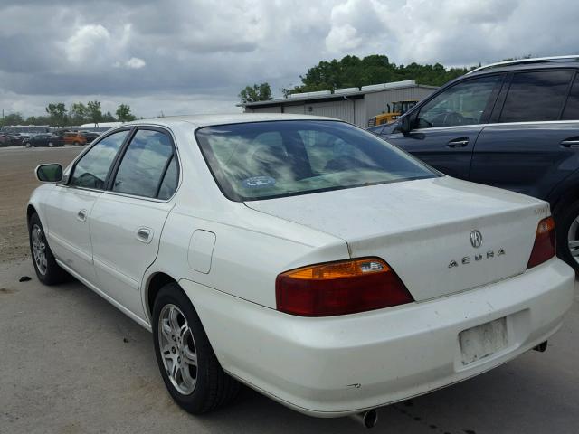 19UUA56601A034315 - 2001 ACURA 3.2TL WHITE photo 3