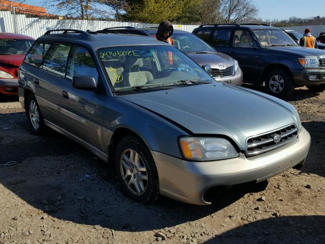 4S3BH665117660029 - 2001 SUBARU LEGACY OUT GREEN photo 1