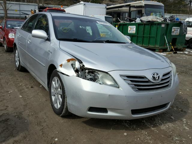 4T1BB46K49U096378 - 2009 TOYOTA CAMRY HYBR SILVER photo 1