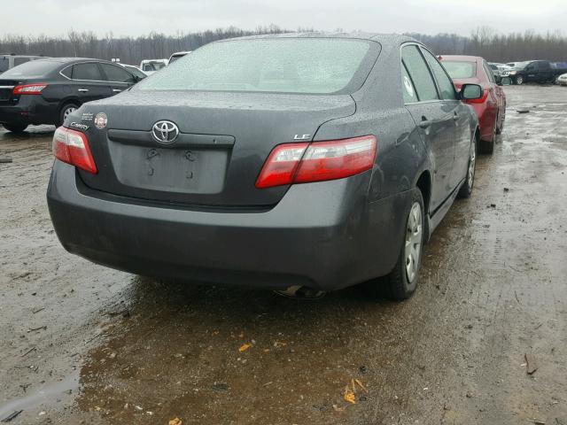 4T1BE46K77U711977 - 2007 TOYOTA CAMRY NEW GRAY photo 4