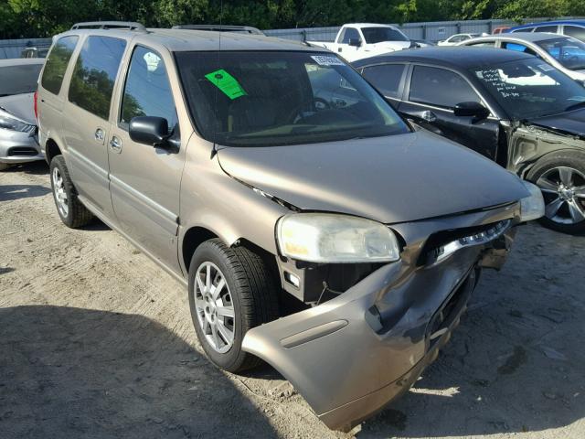 5GADV23L76D233784 - 2006 BUICK TERRAZA CX BROWN photo 1