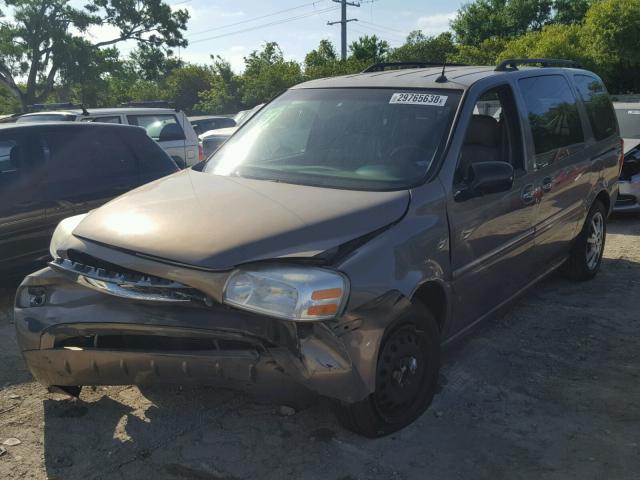 5GADV23L76D233784 - 2006 BUICK TERRAZA CX BROWN photo 2