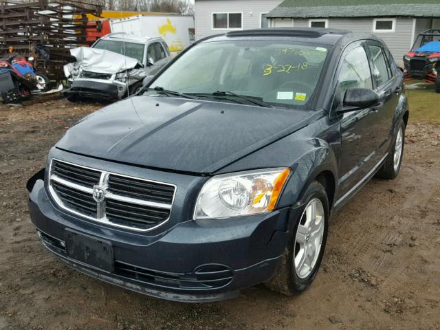 1B3HB48B28D573305 - 2008 DODGE CALIBER SX BLUE photo 2