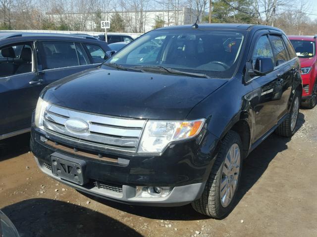 2FMDK49C78BA29601 - 2008 FORD EDGE LIMIT BLUE photo 2