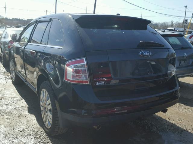 2FMDK49C78BA29601 - 2008 FORD EDGE LIMIT BLUE photo 3