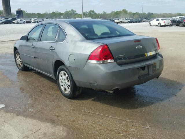 2G1WS551769401362 - 2006 CHEVROLET IMPALA POL GRAY photo 3