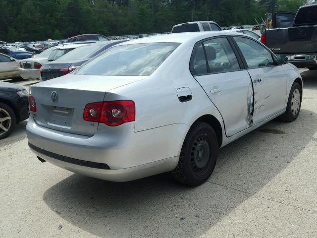 3VWPF71K46M727232 - 2006 VOLKSWAGEN JETTA VALU SILVER photo 4