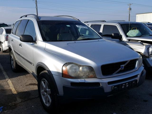 YV1CN59H141078141 - 2004 VOLVO XC90 SILVER photo 1