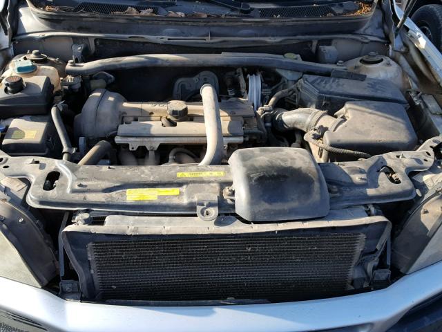 YV1CN59H141078141 - 2004 VOLVO XC90 SILVER photo 7