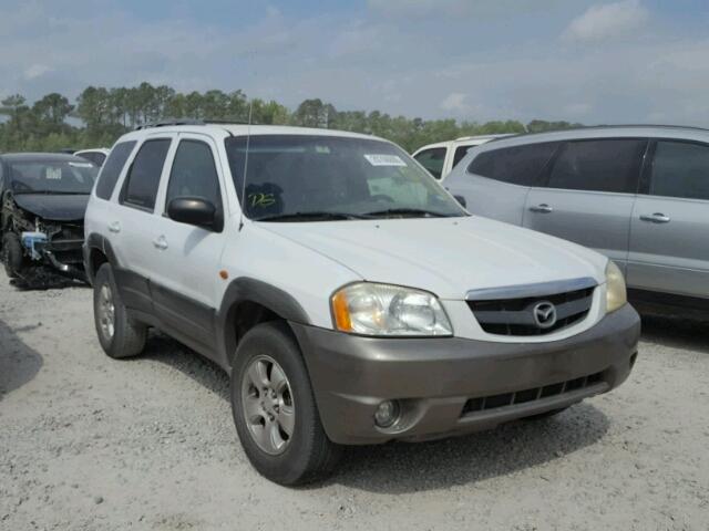 4F2YU09112KM19470 - 2002 MAZDA TRIBUTE LX WHITE photo 1