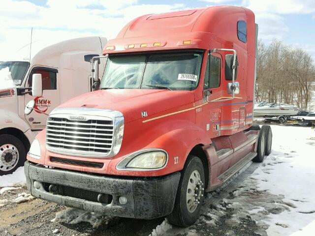 1FUJA6CK05PU36226 - 2005 FREIGHTLINER CONVENTION RED photo 2