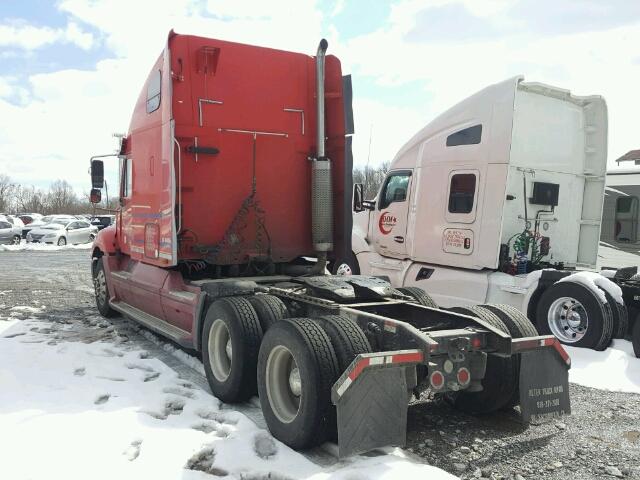 1FUJA6CK05PU36226 - 2005 FREIGHTLINER CONVENTION RED photo 3