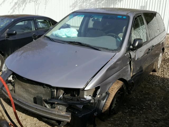 2HKRL1859YH619442 - 2000 HONDA ODYSSEY LX GRAY photo 2