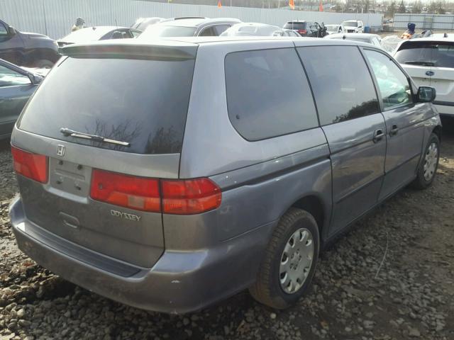 2HKRL1859YH619442 - 2000 HONDA ODYSSEY LX GRAY photo 4