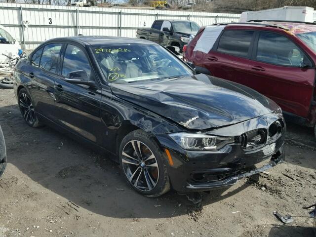 WBA8E1C50JA159403 - 2018 BMW 330E BLACK photo 1