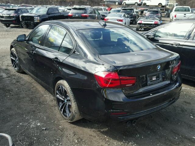 WBA8E1C50JA159403 - 2018 BMW 330E BLACK photo 3