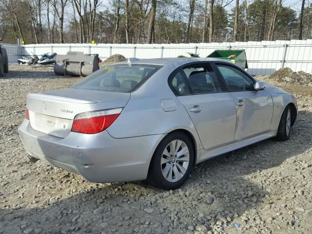 WBANB53566CN93145 - 2006 BMW 550 I SILVER photo 4