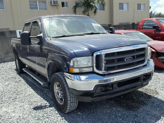 1FTNW21P24ED72072 - 2004 FORD F250 SUPER BLUE photo 1