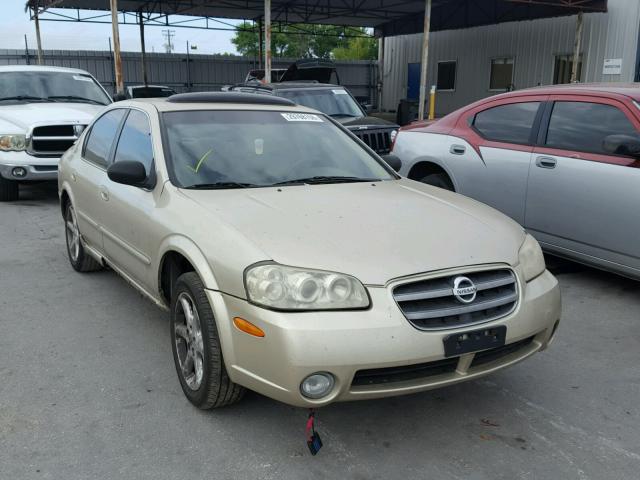 JN1DA31D12T202769 - 2002 NISSAN MAXIMA GLE GOLD photo 1