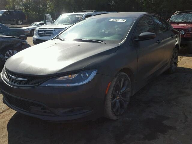 1C3CCCBG3FN514246 - 2015 CHRYSLER 200 S CHARCOAL photo 2