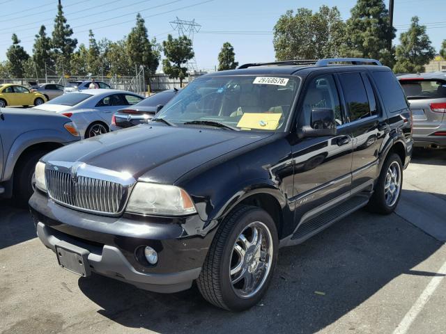 5LMEU68H75ZJ26147 - 2005 LINCOLN AVIATOR 黑色 照片 2