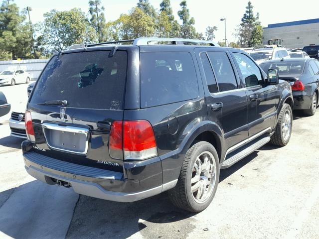 5LMEU68H75ZJ26147 - 2005 LINCOLN AVIATOR 黑色 照片 4