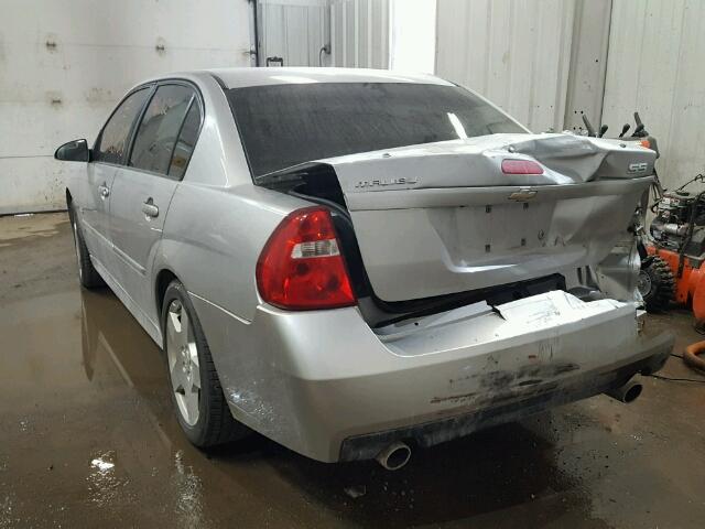 1G1ZW53146F208260 - 2006 CHEVROLET MALIBU SS SILVER photo 3