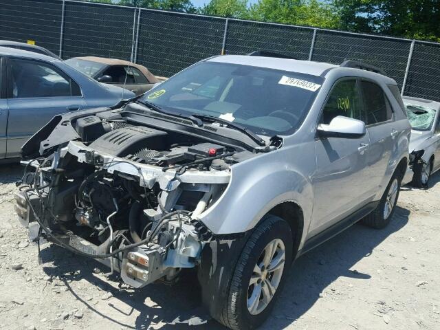 2CNALDEW8A6261767 - 2010 CHEVROLET EQUINOX LT SILVER photo 2