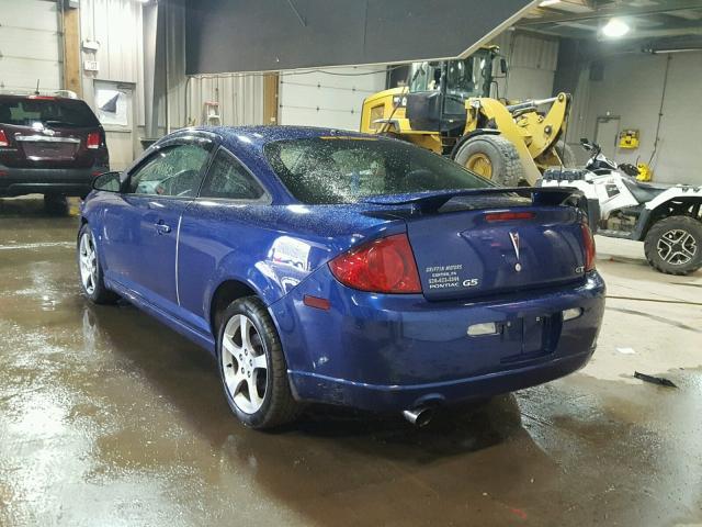 1G2AN15B977125039 - 2007 PONTIAC G5 GT BLUE photo 3