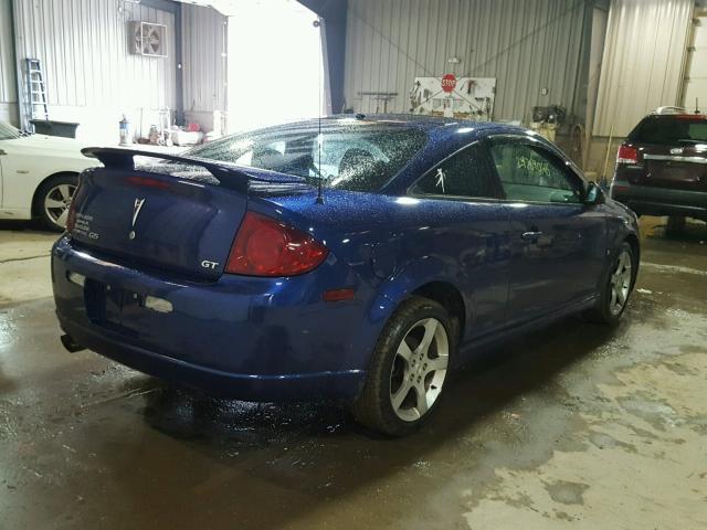 1G2AN15B977125039 - 2007 PONTIAC G5 GT BLUE photo 4