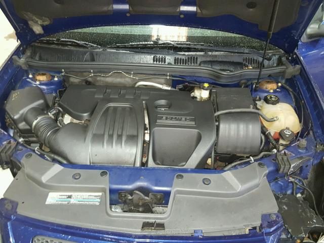 1G2AN15B977125039 - 2007 PONTIAC G5 GT BLUE photo 7