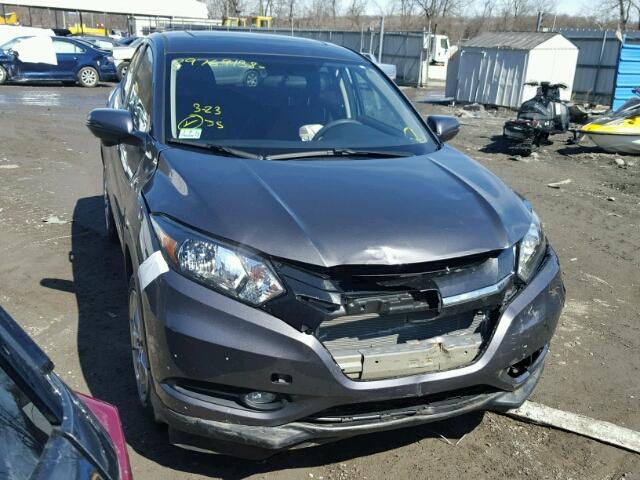 3CZRU6H55HM726485 - 2017 HONDA HR-V EX GRAY photo 1