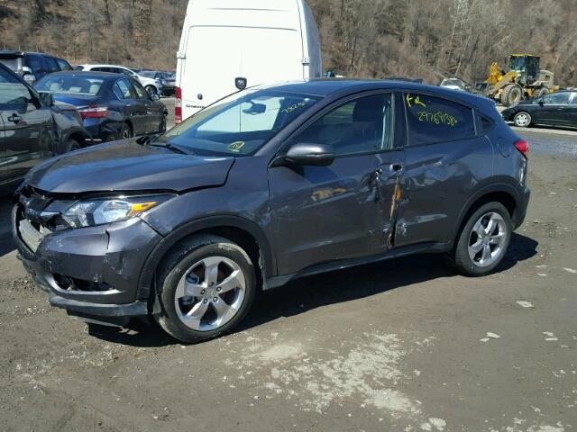 3CZRU6H55HM726485 - 2017 HONDA HR-V EX GRAY photo 9