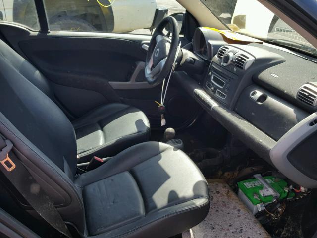 WMEEK31X79K232739 - 2009 SMART FORTWO PAS 黄色 照片 5