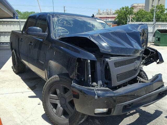 3GCEC13J08G294255 - 2008 CHEVROLET SILVERADO BLACK photo 1