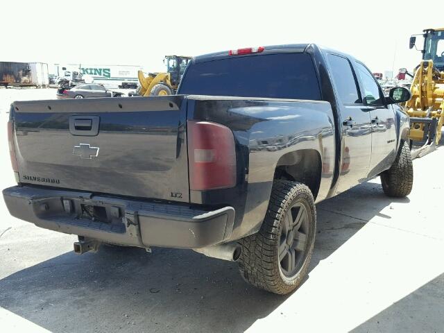 3GCEC13J08G294255 - 2008 CHEVROLET SILVERADO BLACK photo 4