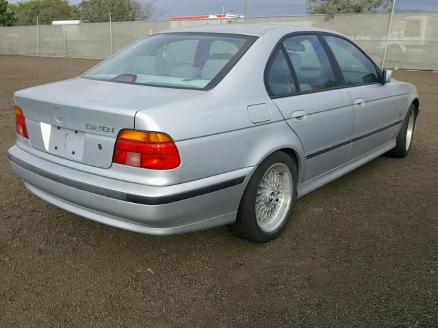 WBADM6334XBY28370 - 1999 BMW 528 I AUTO SILVER photo 4