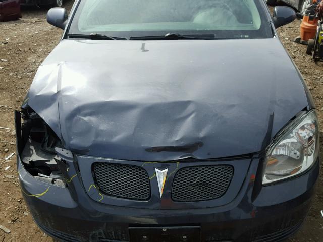 1G2AS18H997140264 - 2009 PONTIAC G5 BLACK photo 7