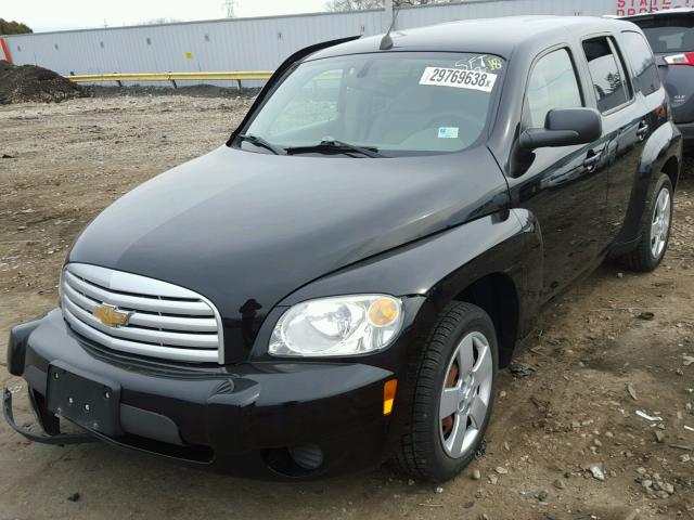 3GNBAADBXAS619097 - 2010 CHEVROLET HHR LS BLACK photo 2