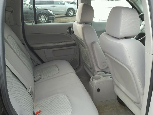 3GNBAADBXAS619097 - 2010 CHEVROLET HHR LS BLACK photo 6