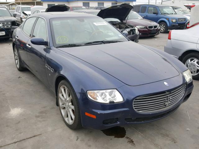 ZAMCE39A350019995 - 2005 MASERATI QUATTROPOR BLUE photo 1