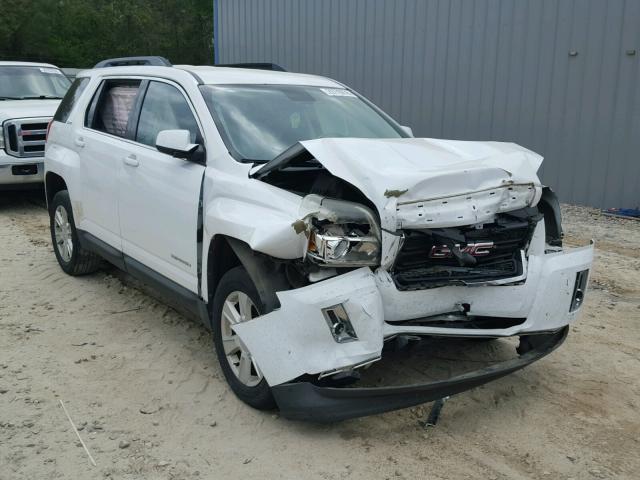 2GKALSEK0C6112475 - 2012 GMC TERRAIN SL WHITE photo 1