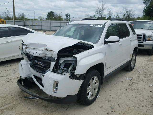 2GKALSEK0C6112475 - 2012 GMC TERRAIN SL WHITE photo 2