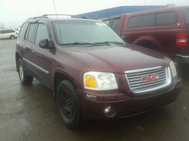 1GKDT13S462288733 - 2006 GMC ENVOY MAROON photo 1