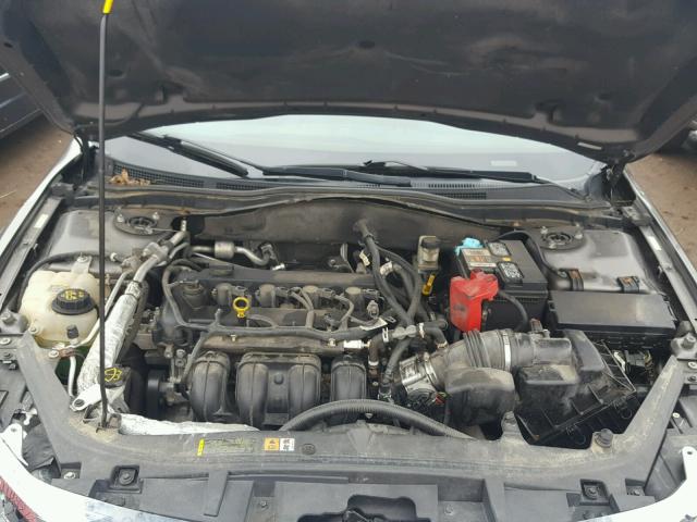 3FAHP0HA4AR368488 - 2010 FORD FUSION SE GRAY photo 7